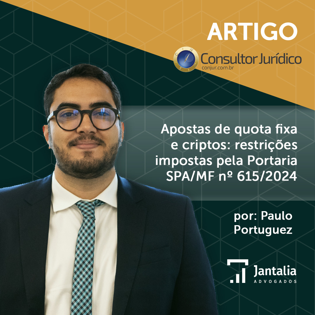 ARTIGO | Conjur | Apostas de quota fixa e criptos