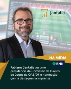 Foto Fabiano Jantalia assume presidência da Comissão de Direito de Jogos da OAB/DF em momento decisivo para o setor